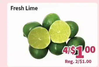Blue Sky Supermarket Fresh lime offer