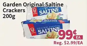Blue Sky Supermarket Garden original salted crackers offer