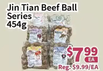 Blue Sky Supermarket Jin tian beef ball series offer