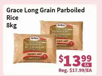 Blue Sky Supermarket Grace long grain parboiled rice offer