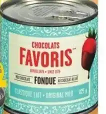 IGA Chocolate Fondue 425 g offer