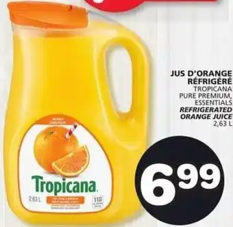 IGA Tropicana Refrigerated orange Juice offer