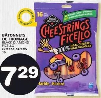 IGA Black Diamond Ficello Cheese Sticks offer