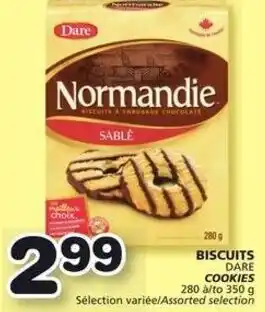 IGA Dare Cookies 350 g offer