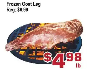 Top Food Supermarket Frozen goat leg offer
