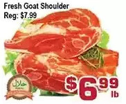 Top Food Supermarket Fresh goat shoulder offer