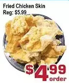 Top Food Supermarket Fried chicken skin offer