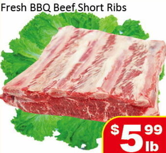 Jian Hing Supermarket Fresh BBQ Beef Short Ribs offer