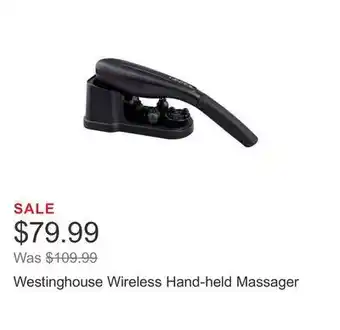 Costco Westinghouse wireless hand-held massager offer