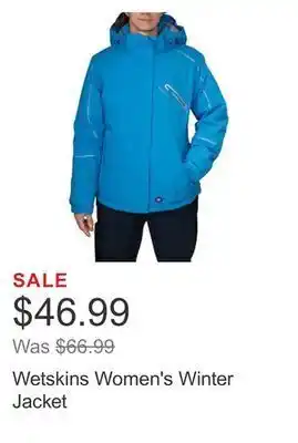 Costco Wetskins women's winter jacket offer