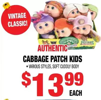 Len's Mill Stores Cabbage patch kids offer