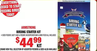 Len's Mill Stores Birding starter kit offer