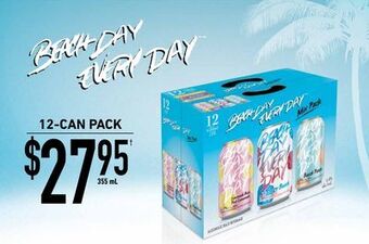The Beer Store Beach day every day 12-can pack offer