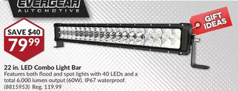 Princess Auto Evergear automotive 22 in. led combo light bar offer