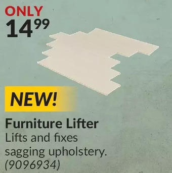 Princess Auto Furniture lifter offer