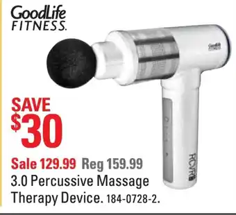 Canadian Tire 3.0 Percussive Massage Therapy Device offer