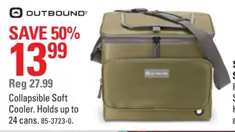 Canadian Tire Collapsible Soft Cooler offer