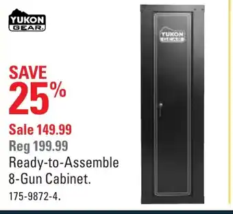 Canadian Tire Ready-To-Assemble 8-Gun Cabinet offer