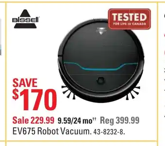 Canadian Tire EV675 Robot Vacuum offer