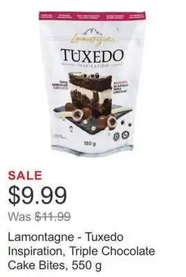 Costco Lamontagne - tuxedo inspiration, triple chocolate cake bites, 550 g offer