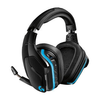 Best Buy Logitech g935 rf wireless gaming headset with microphone - black offer