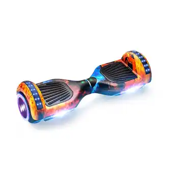 Best Buy Weelmotion galaxy flame hoverboard with music speaker and led front lights all terrain 6.5" ul 2272 certified hoverboard with offer