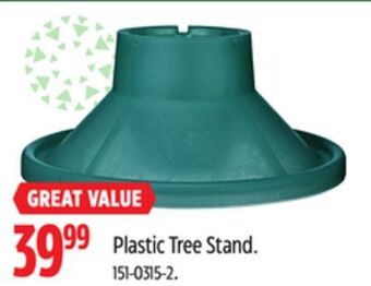 Canadian Tire For living plastic tree stand offer