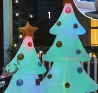 Canadian Tire Noma smart voice command inflatable 8' tree offer