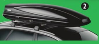 Canadian Tire Thule convoy xt rooftop cargo box offer