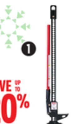 Canadian Tire Hi-lift 48˝cast and steel jack offer