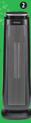 Canadian Tire Noma 23" ceramic heater offer