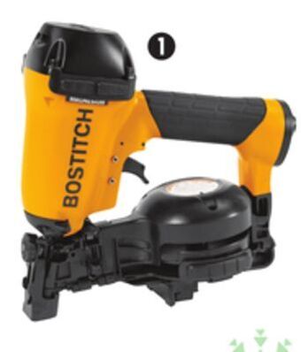 Canadian Tire Bostitch 1 3⁄4" coil roofing nailer offer