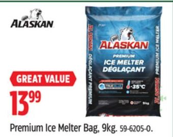 Canadian Tire Alaskan premium ice melter bag, 9kg offer