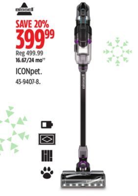 Canadian Tire Bissell iconpet stick vacuum offer
