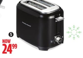 Canadian Tire Hamilton beach 2-slice toaster with sure toast technology offer