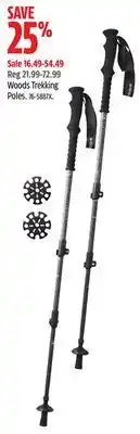 Canadian Tire Woods trekking poles offer