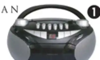 Canadian Tire Proscan cd boombox with cassette player offer