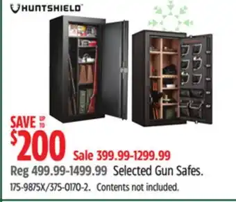Canadian Tire Huntshield fully-assembled 24-gun security cabinet/safe, 25.5 x 20.5 x 55-in offer