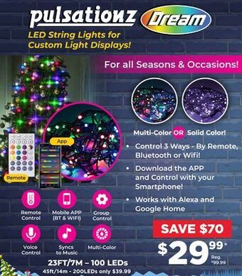 Showcase Pulsationz dream offer