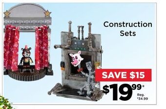 Showcase Construction sets offer