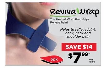Showcase Reviva wrap offer