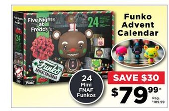 Showcase Funko advent calendar offer