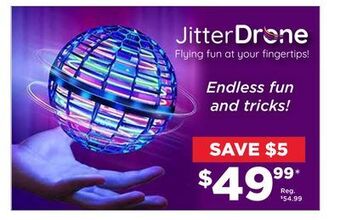 Showcase Jitter drone offer
