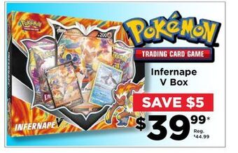 Showcase Pokemon trading card game infernape v box offer
