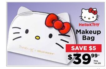 Showcase Makeup bag offer