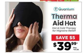 Showcase Quantum therma aid hat offer
