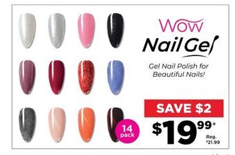 Showcase Wow nail gel offer