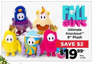 Showcase Fall guys ultimate knockout 8" plush offer