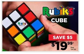 Showcase Rubiks cube offer