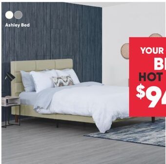 Sleep Country Ashley bed offer